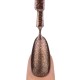 Vernis marron pailleté Santa Brownie - 6ml