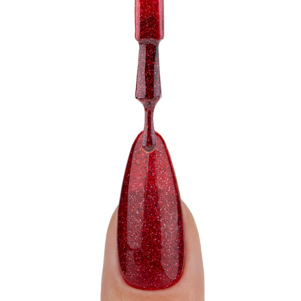 Vernis rouge pailleté Merry Strawberry - 6ml