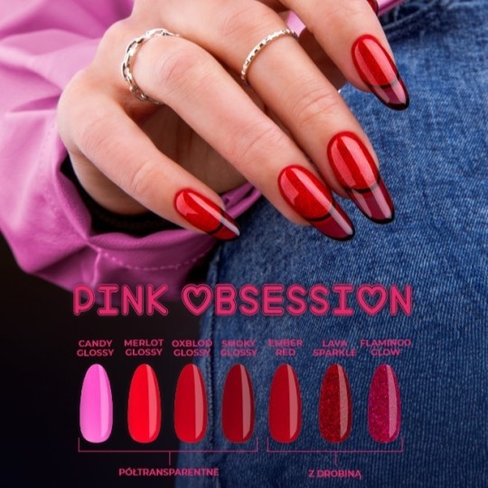 Collection Pink Obsession, 7 vernis