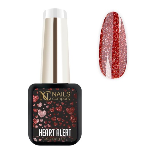 Vernis semi permanent magnétique bordeaux Heart Alert de la collection Dream It, Feel It, Love It.