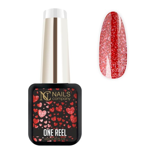 Vernis semi permanent magnétique rouge One Reel de la collection Dream It, Feel It, Love It.