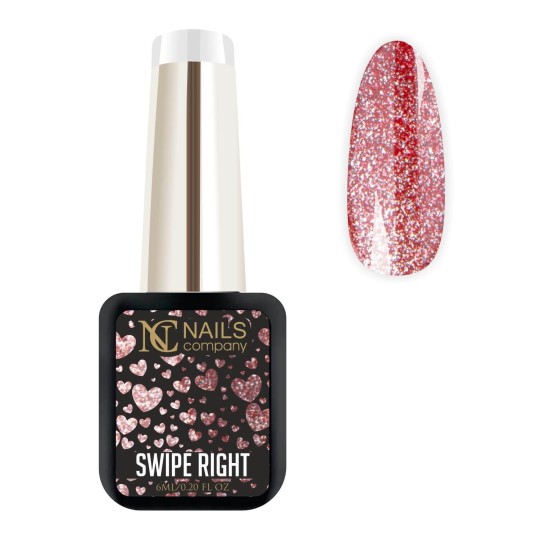 Vernis semi permanent magnétique rose Swipe Right de la collection Dream It, Feel It, Love It.