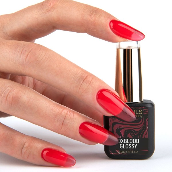 Vernis semi transparent rouge Oxblood Glossy