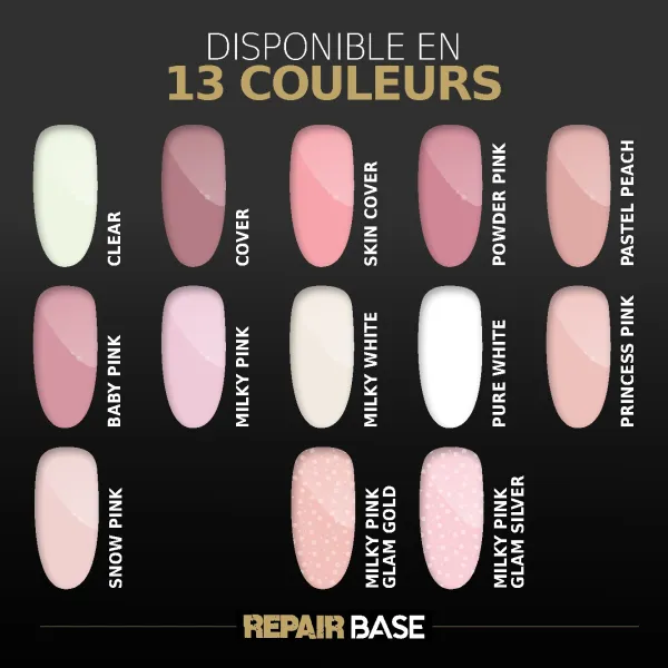 Base Repair Pure White - Rubber Base Nails Company