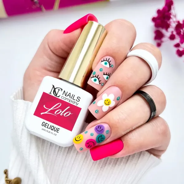 Vernis semi permanent rose framboise Lolo đź’—
