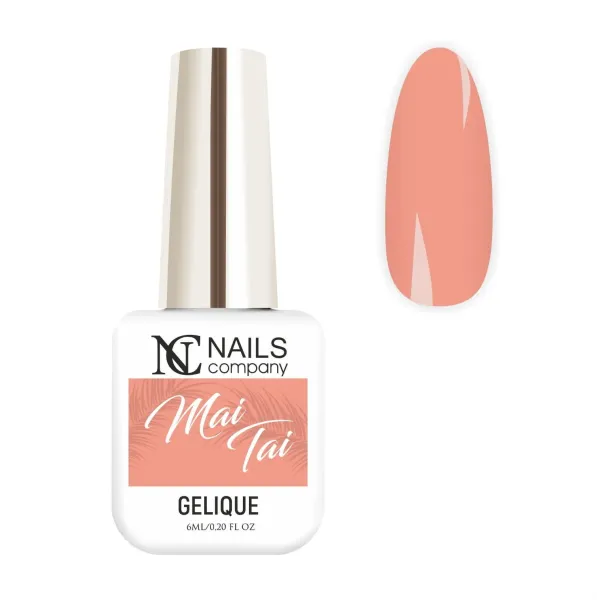 Vernis semi permanent orange pâle Mai Tai