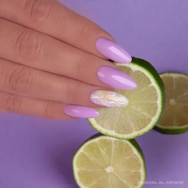 Vernis semi permanent violet Lei 🟣