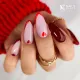 Vernis semi permanent rouge Heartbeat - Infinity