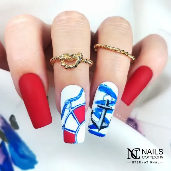 Vernis semi permanent rouge Haiti - collection Dominikana