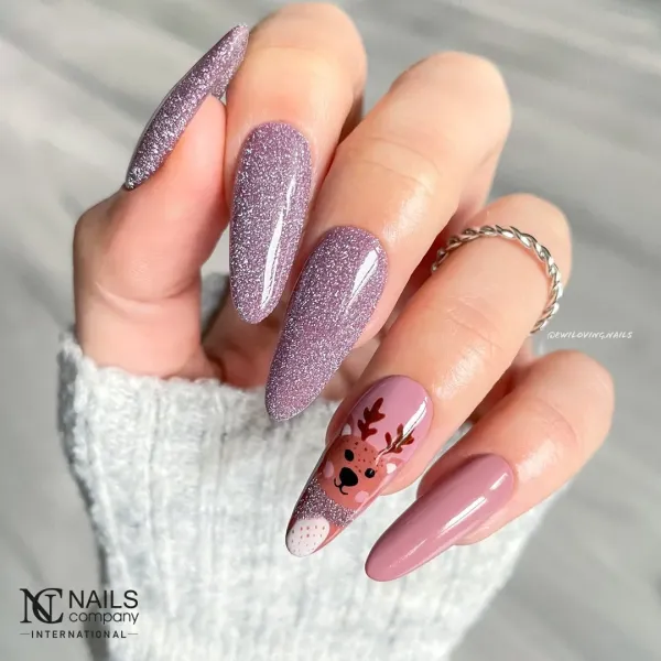 Vernis semi permanent à paillettes réflectives Show Glow 114