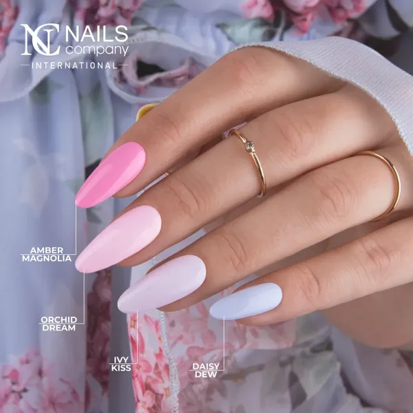 Vernis semi permanent rose pastel Amber Magnolia 💗