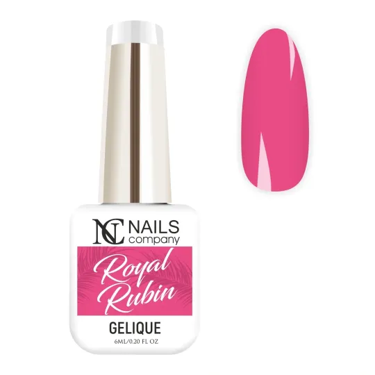 Vernis semi permanent rose Royal Rubin sans hema ni TPO