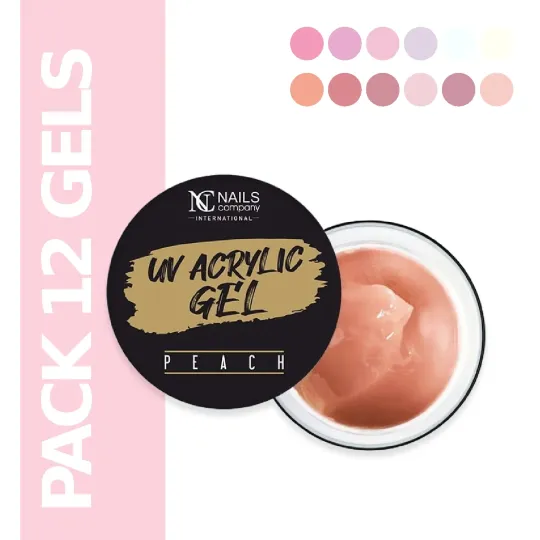 Pack de 12 acrygels Nails Company