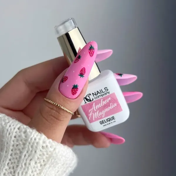 Vernis semi permanent rose pastel Amber Magnolia 💗