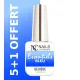 Pack de 6 vernis semi permanents bleu dont 1 offert