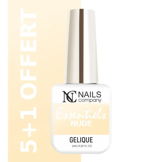Pack de 6 vernis semi permanents nude dont 1 offert