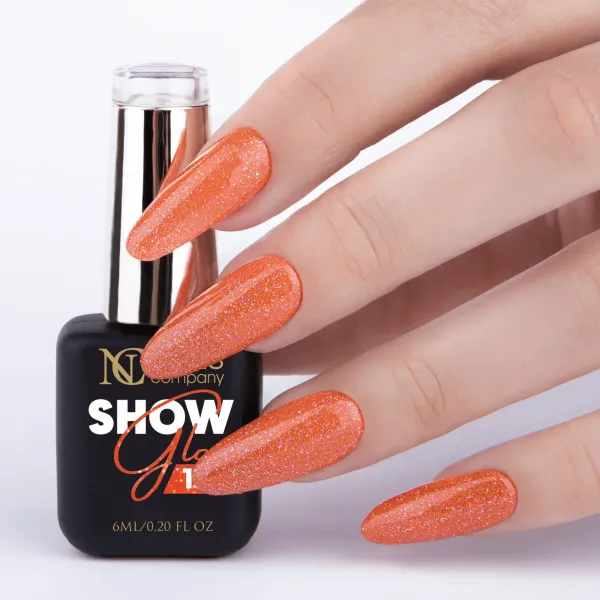 Vernis semi-permanent Show Glow 134 🟠