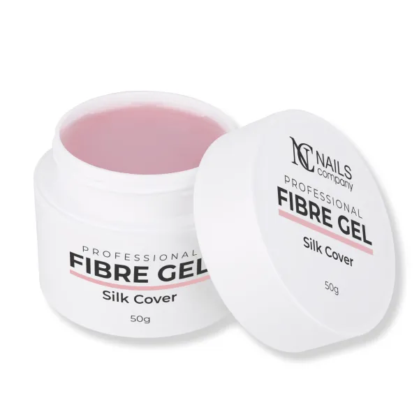 Fibre gel rose soyeux Silk Cover