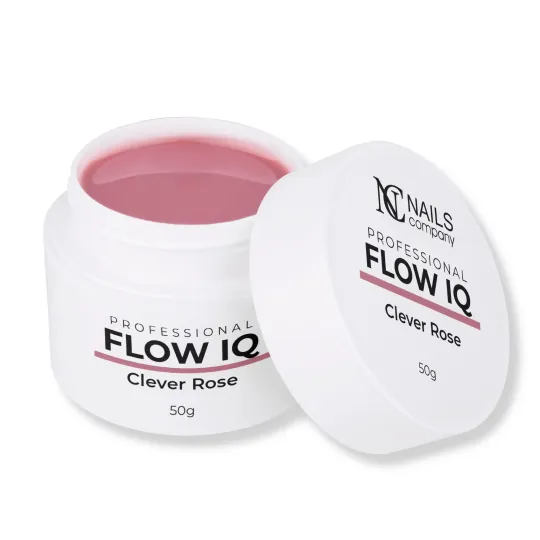 Gel de construction rose Clever Rose de la collection Flow IQ