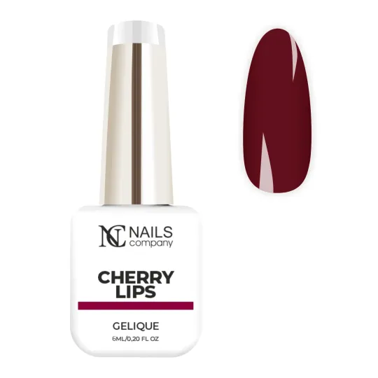 Vernis semi permanent rouge cerise Cherry Lips de la collection Big City Love.
