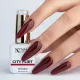 Vernis semi permanent rouge foncé City Flirt