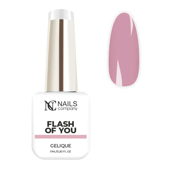 Vernis semi permanent rose nude Flash of You de la collection Big City Love.