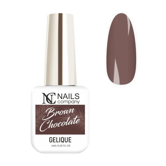 Vernis semi-permanent marron Brown Chocolate