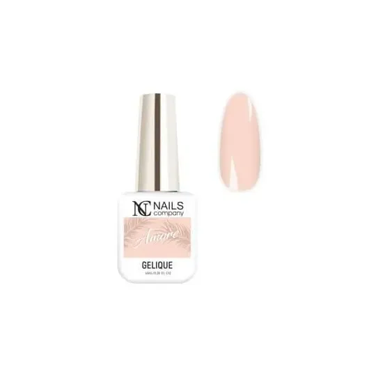 Vernis semi-permanent rose transparent Amore
