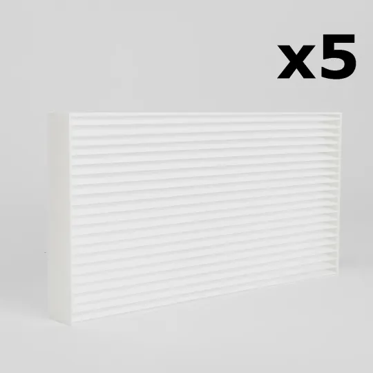 Lot de 5 filtres de rechange Ülka Bee, Ülka Nano ou Ülka Tornado pour une aspiration optimale dans le temps