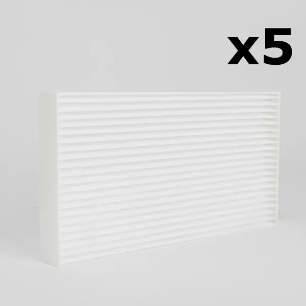 Lot de 5 filtres de rechange Ülka Bee, Ülka Nano ou Ülka Tornado pour une aspiration optimale dans le temps