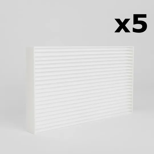 Lot de 5 filtres de rechange Ülka Handy et Tiny pour une aspiration optimale dans le temps :