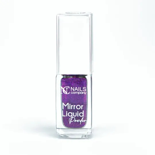 Mirror Liquid Powder 01, effet miroir violet/bleu à appliquer au pinceau