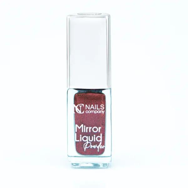 Mirror Liquid Powder 05, effet miroir or cuivré à appliquer au pinceau