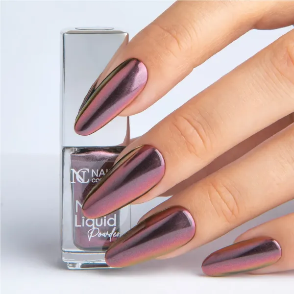 Mirror Powder Liquid 06, effet miroir liquide bordeaux