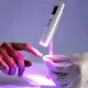 Avec son socle, vous pouvez coller facilement vos capsules américaines sans tenir la lampe UV/LED