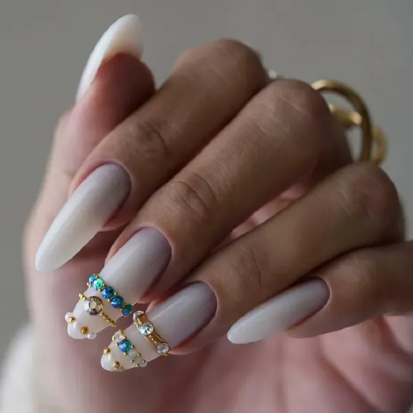 Gel sans limage Easy Control Pure White par Gabriela Macedo