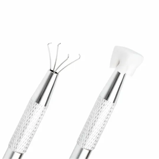 Pince pour faire des babyboomers et des dégradés avec une éponge