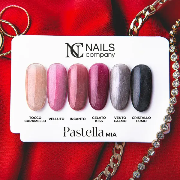 Vernis effet cat eye rose pastel Velluto 😺