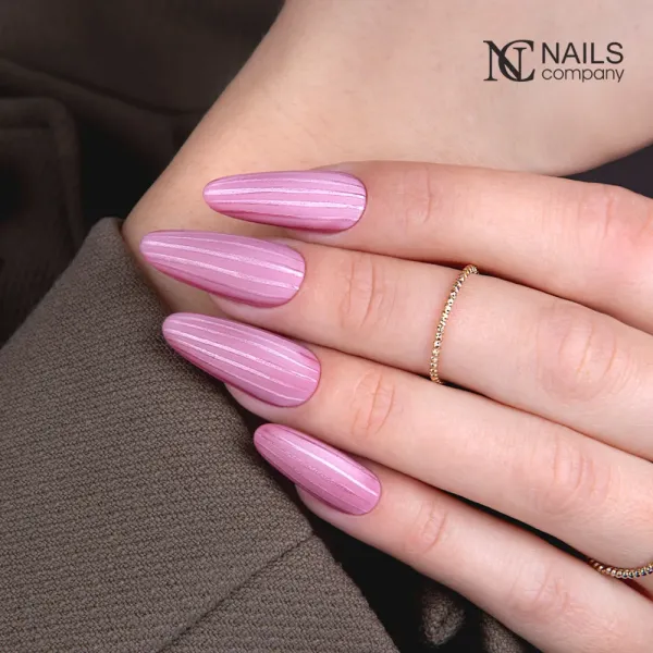 Vernis effet cat eye rose pastel Velluto 😺