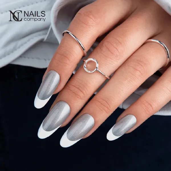 Vernis effet cat eye argenté Vento Calmo 😺