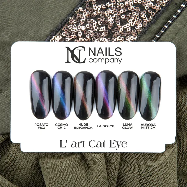 Vernis effet cat eye vert Aurora Mistica 😺