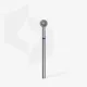 Staleks - Embout pour ponceuse à ongles diamant Boule Bleu 5mm