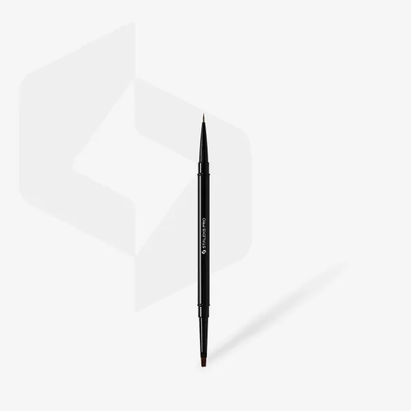 Pinceau double liner 1mm / Gel oval 4mm - Staleks Pro