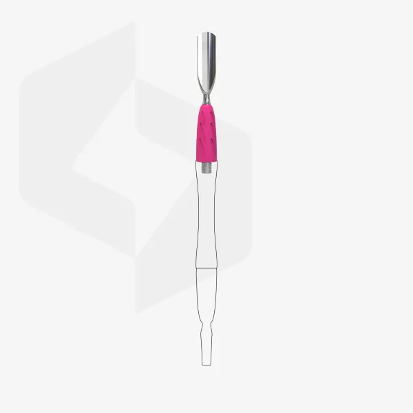 Embout Repousse-Cuticules Arrondi Large UNIQ Combo 17 Staleks Pro