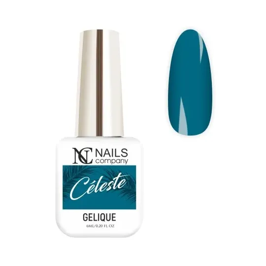 Vernis bleu canard Celeste Nails Company