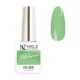 Vernis semi-permanent vert pastel Filomena, collection No Name