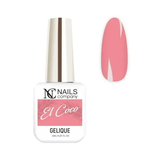Vernis corail El Coco Nails Company