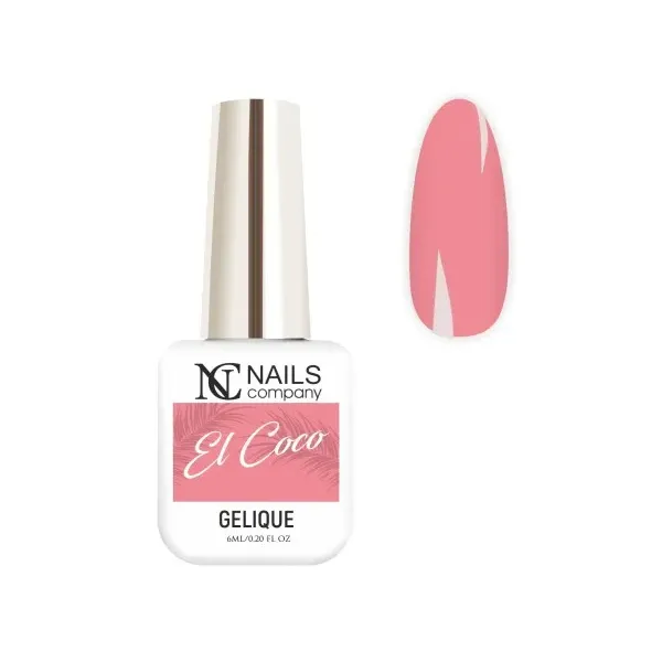Vernis corail El Coco Nails Company