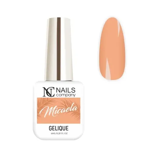 Vernis orange Micaela Nails Company