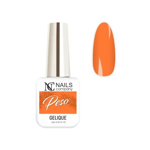 Vernis orange Peso Nails Company